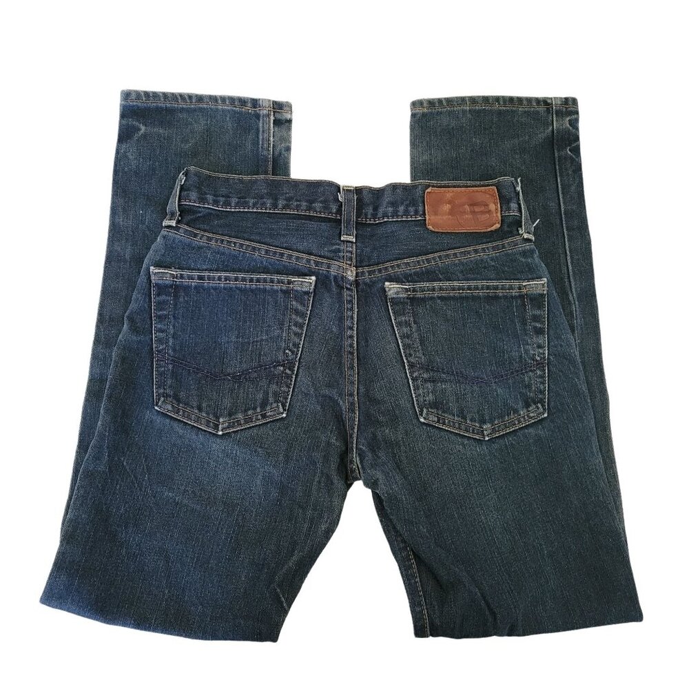 Bullhead Dillon Skinny Jeans Womens Size 26 X 28 Dark Wash Mid Rise Denim Pants